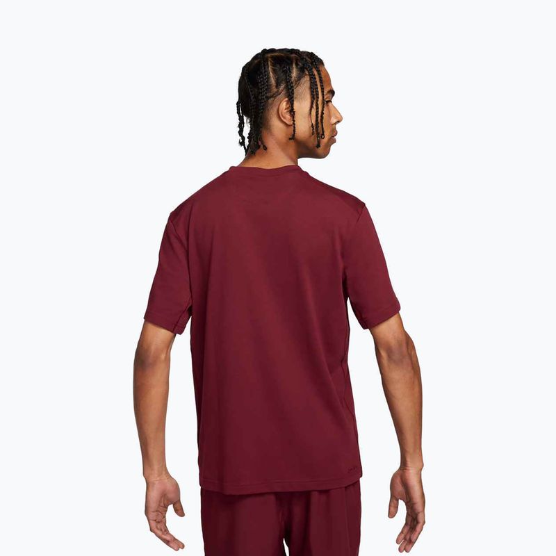 Tricou de antrenament pentru bărbați Nike Dri-Fit Primary dark team red/dark team red 3