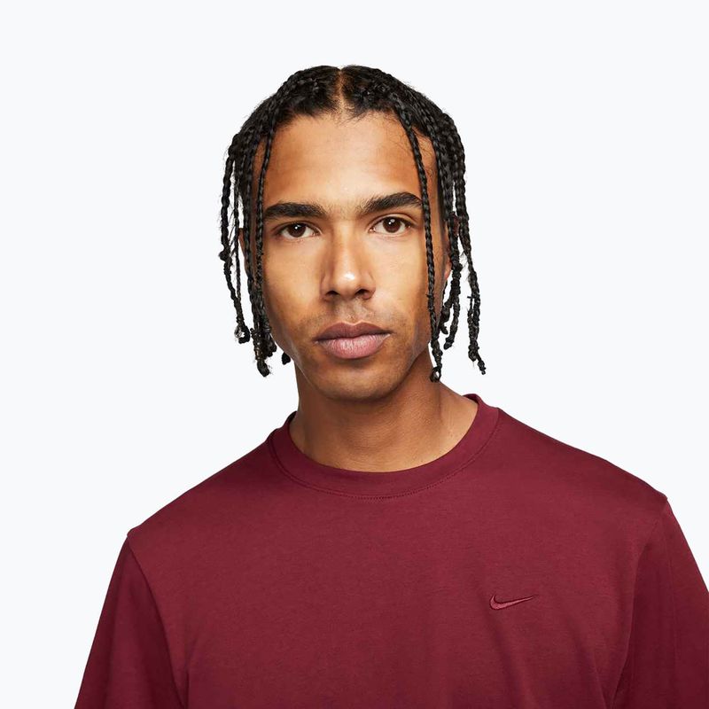 Tricou de antrenament pentru bărbați Nike Dri-Fit Primary dark team red/dark team red 4