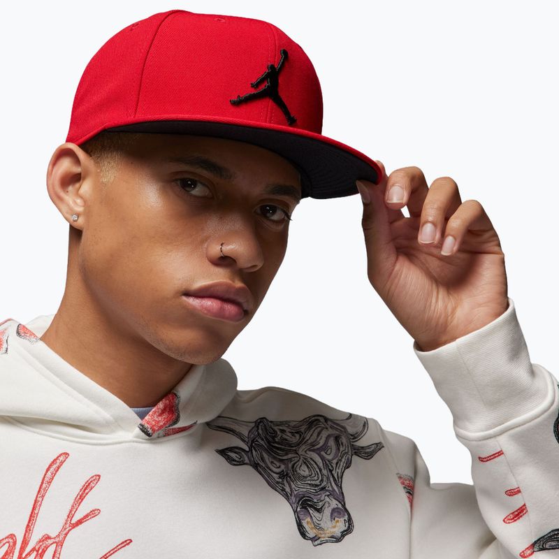 Șapcă Nike Jordan Jumpman Pro gym red/black/black 3