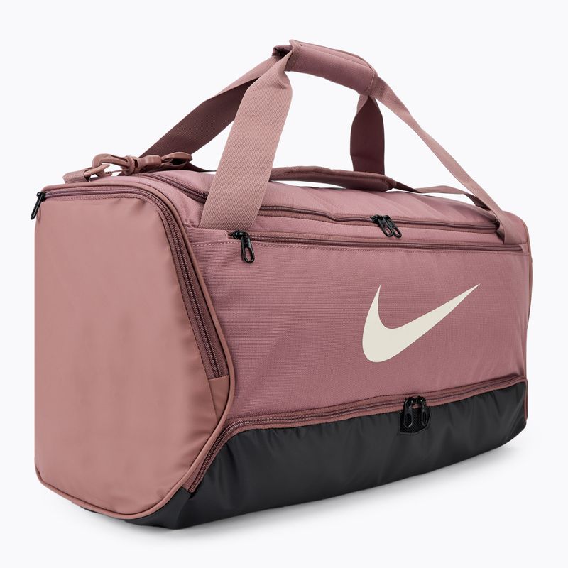 Geantă de antrenament Nike Brasilia 9.5 60 l smokey mauve/black/light orewood brown 2