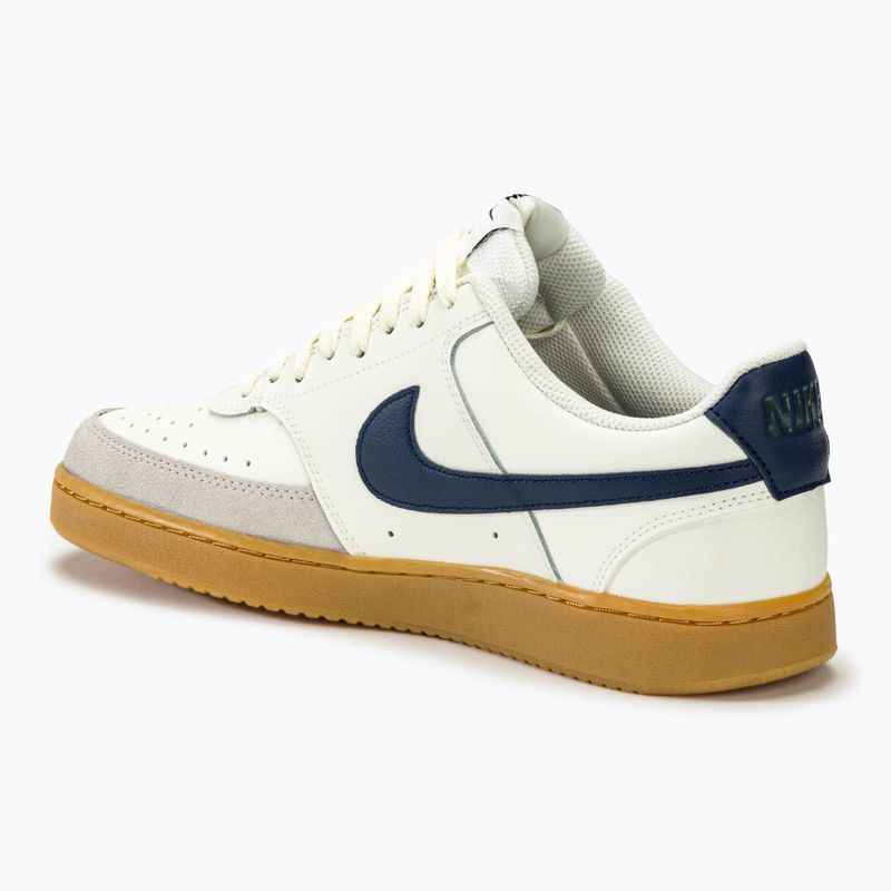 Încălțăminte pentru bărbați Nike Court Vision Low sail / gum light brown / light iron ore / midnight navy 3
