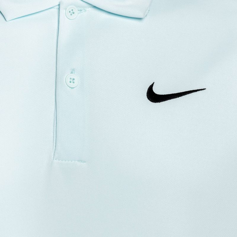 Tricou polo pentru bărbați Nike Court Dri-Fit Polo Solid glacier blue/black 3