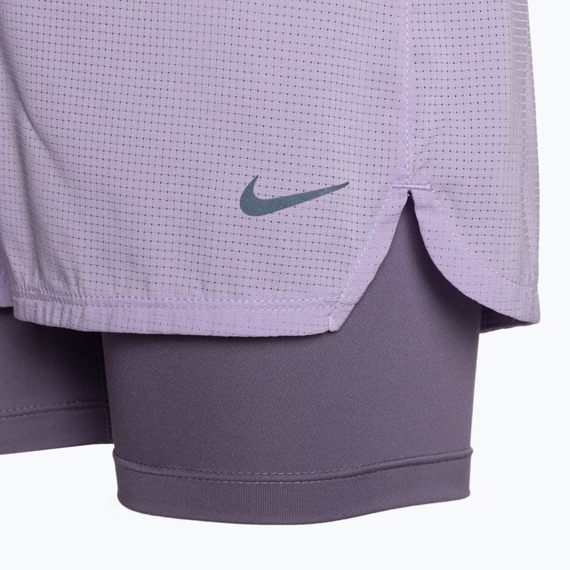 Pantaloni scurți pentru copii Nike Dri-Fit ADV hydrangeas/daybreak/black 3