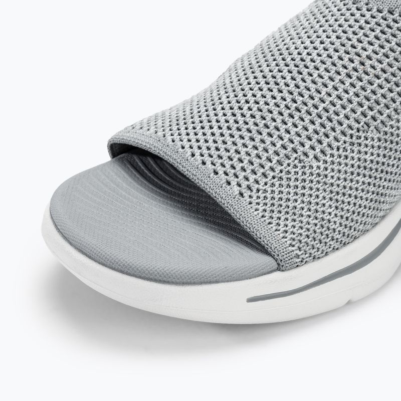 Papuci pentru femei SKECHERS Go Walk Arch Fit Sandal Joyful gray 7