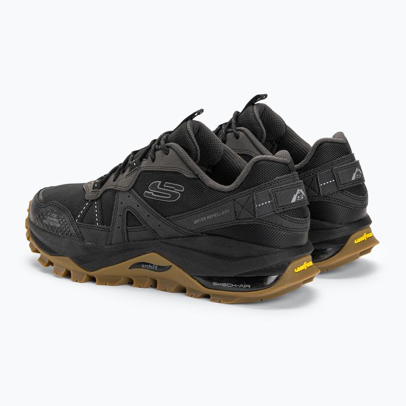 Pantofi de trekking pentru bărbați SKECHERS Arch Fit Trail Air negru 3