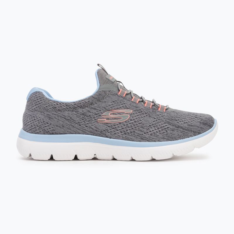 Încălțăminte pentru femei  SKECHERS Summits Fun Flare gray 2