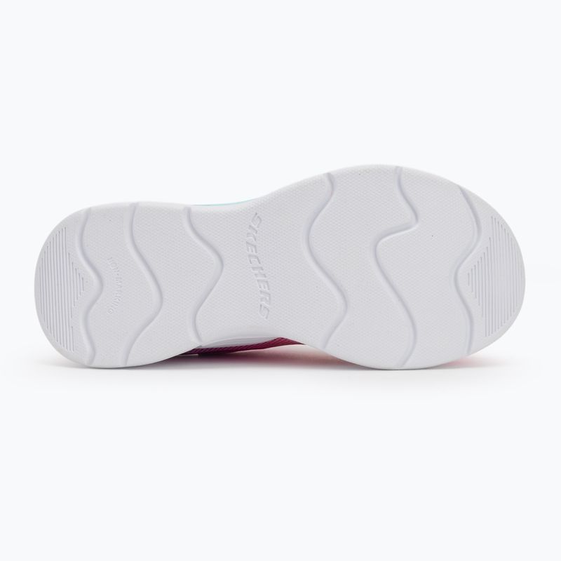 Încălțăminte pentru copii SKECHERS S-Lights Wavy Beams pink/multi 4