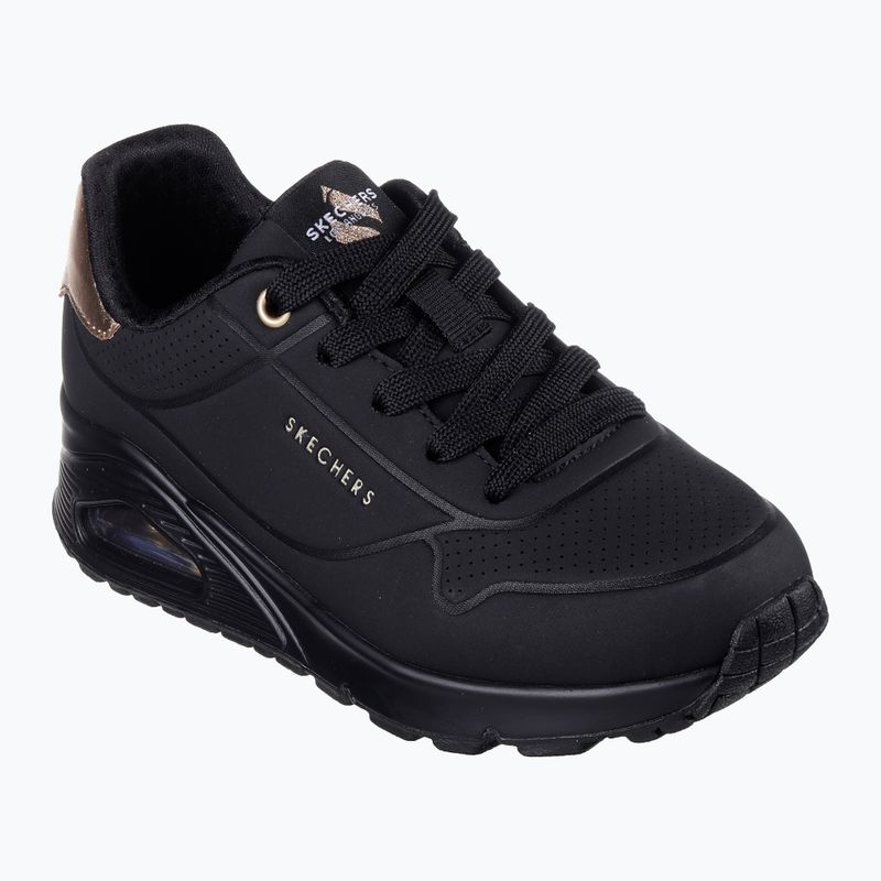 Încălțăminte pentru copii  SKECHERS Uno Gen1 Shimmer Away black 8