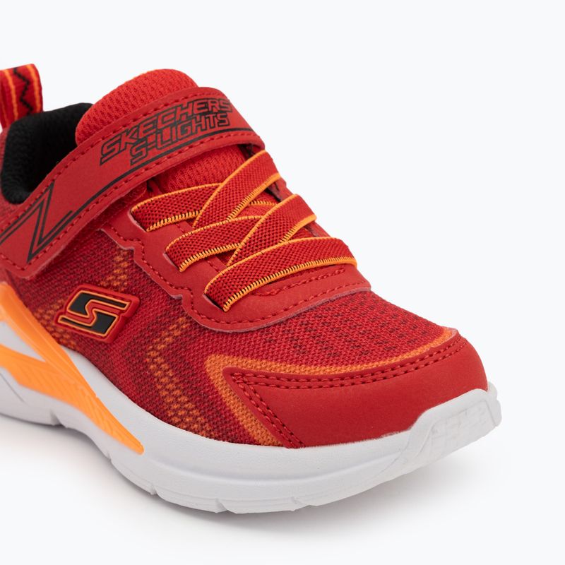Încălțăminte pentru copii SKECHERS S-Lights Tri-Namics red/orange 7