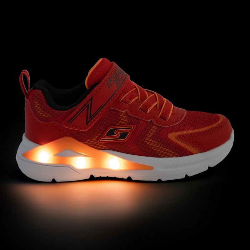 Încălțăminte pentru copii SKECHERS S-Lights Tri-Namics red/orange 8