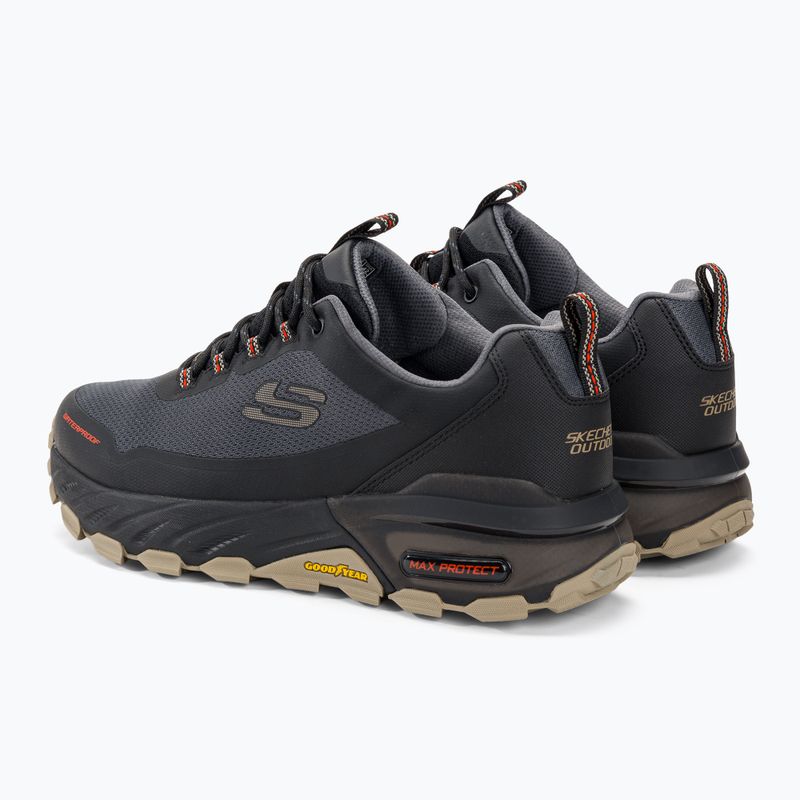 Skechers Max Protect Fast Track negru/multi pantofi pentru bărbați 3