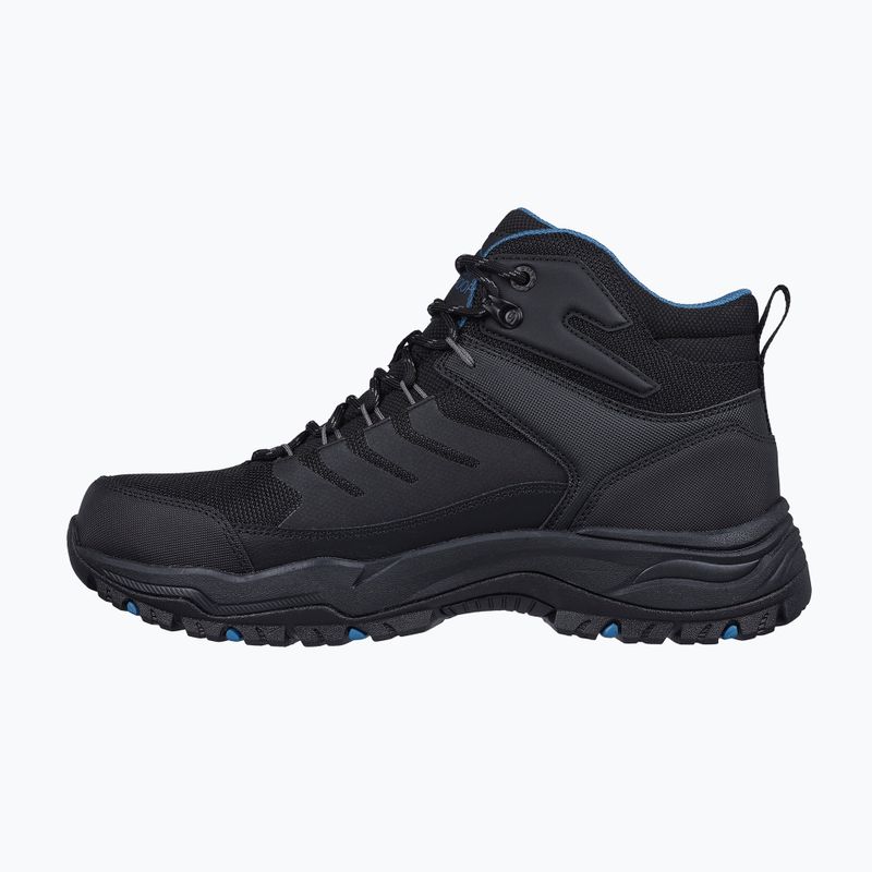 SKECHERS Arch Fit Dawson Dawson Raveno negru pantofi de trekking pentru bărbați 9