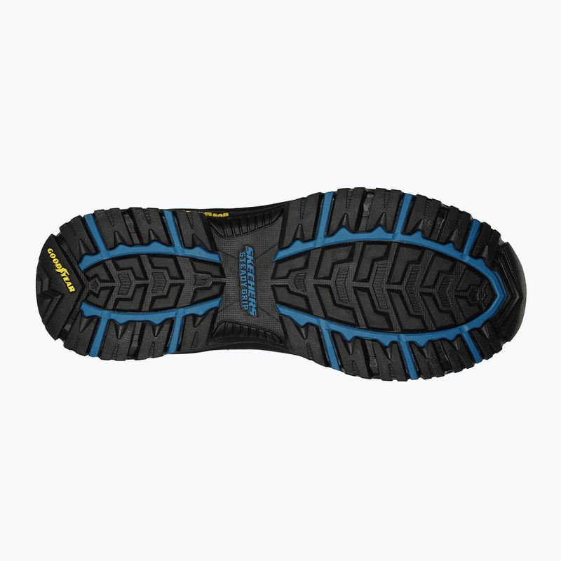 SKECHERS Arch Fit Dawson Dawson Raveno negru pantofi de trekking pentru bărbați 10