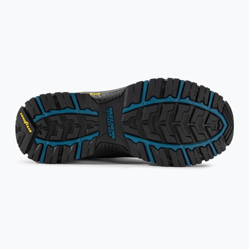 SKECHERS Arch Fit Dawson Dawson Raveno negru pantofi de trekking pentru bărbați 5