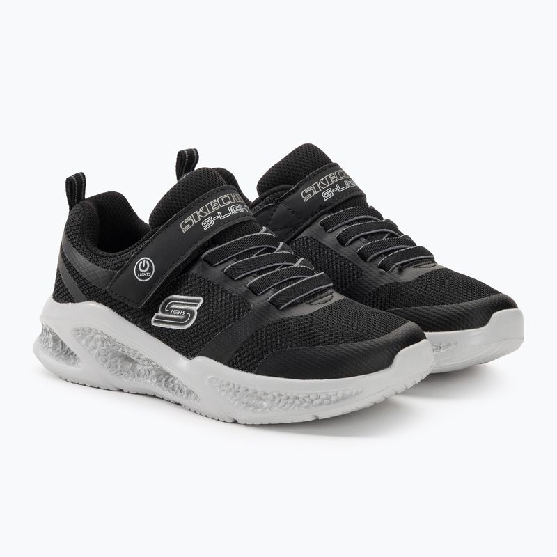 SKECHERS pantofi de antrenament pentru copii Skechers Meteor-Lights negru/gri 4