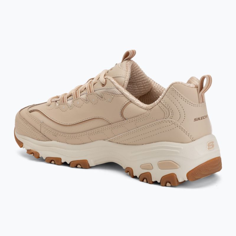 Încălțăminte pentru femei SKECHERS D'Lites Good Neutral beige 3