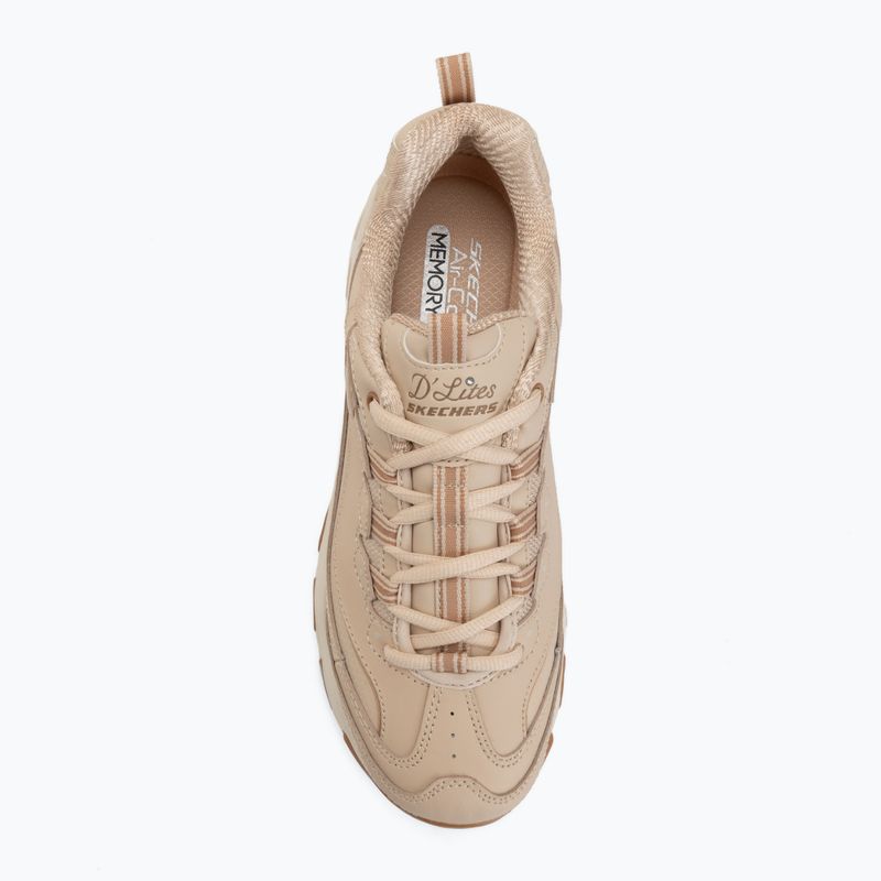Încălțăminte pentru femei SKECHERS D'Lites Good Neutral beige 5