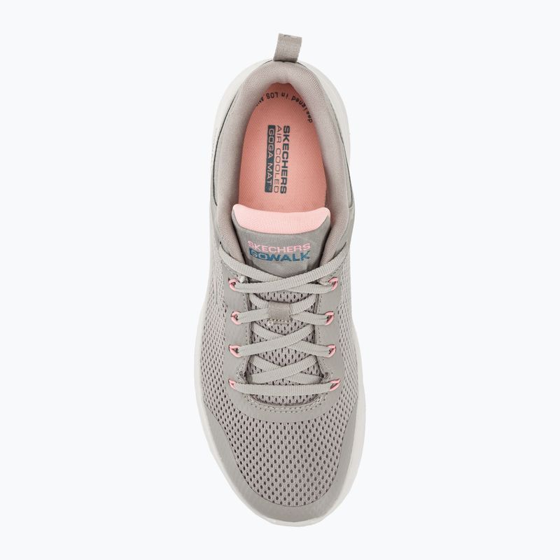 Încălțăminte pentru femei SKECHERS Go Walk Flex Caley taupe/pink 5