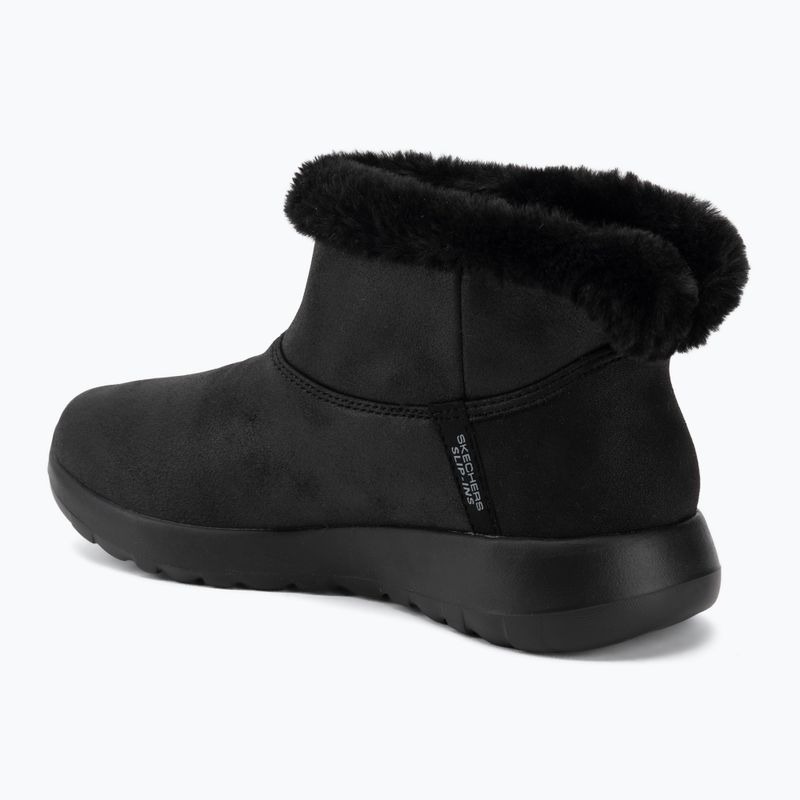 Ghete pentru femei SKECHERS On-The-Go Joy Cozy Dream black 3