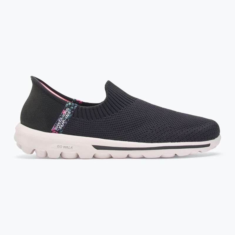 Încălțăminte pentru femei SKECHERS Go Walk Travel Tahiti Sunset black 2