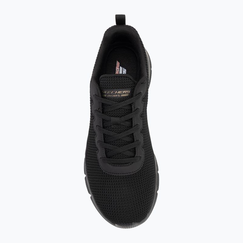 Pantofi pentru femei SKECHERS Bobs B Flex Visionary Essence negru 5