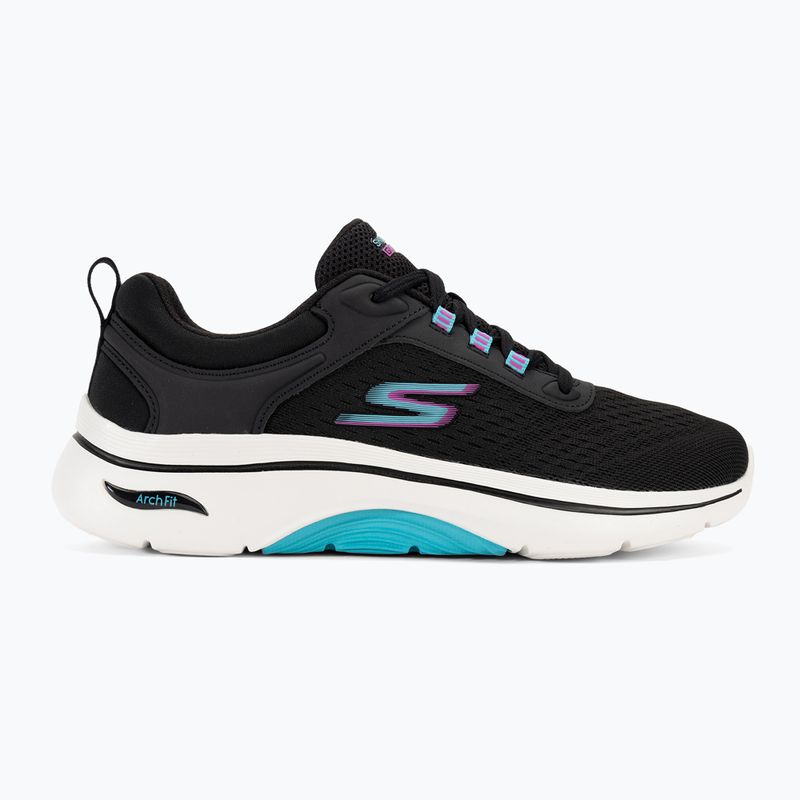 Încălțăminte pentru femei SKECHERS Go Walk Arch Fit 2.0 Balin black/multi 2