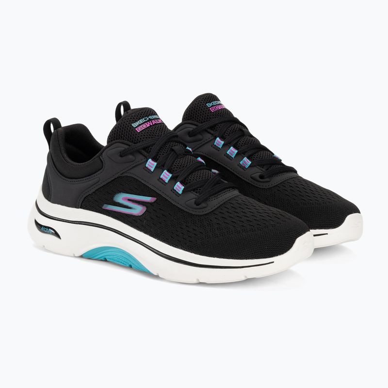 Încălțăminte pentru femei SKECHERS Go Walk Arch Fit 2.0 Balin black/multi 5