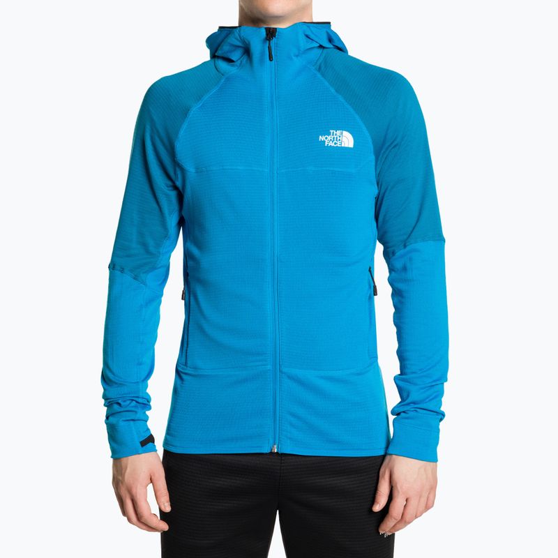 Bluză de trekking pentru bărbați The North Face Bolt Polartec Hoodie skyline blue/adriatic b