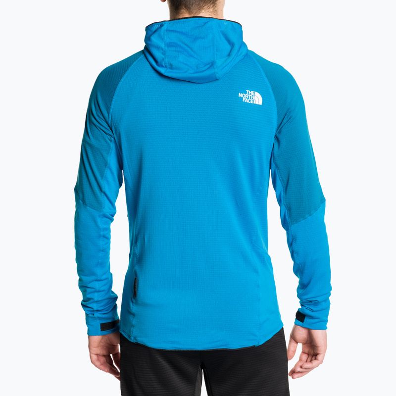 Bluză de trekking pentru bărbați The North Face Bolt Polartec Hoodie skyline blue/adriatic b 2