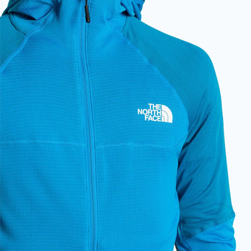 Bluză de trekking pentru bărbați The North Face Bolt Polartec Hoodie skyline blue/adriatic b 3