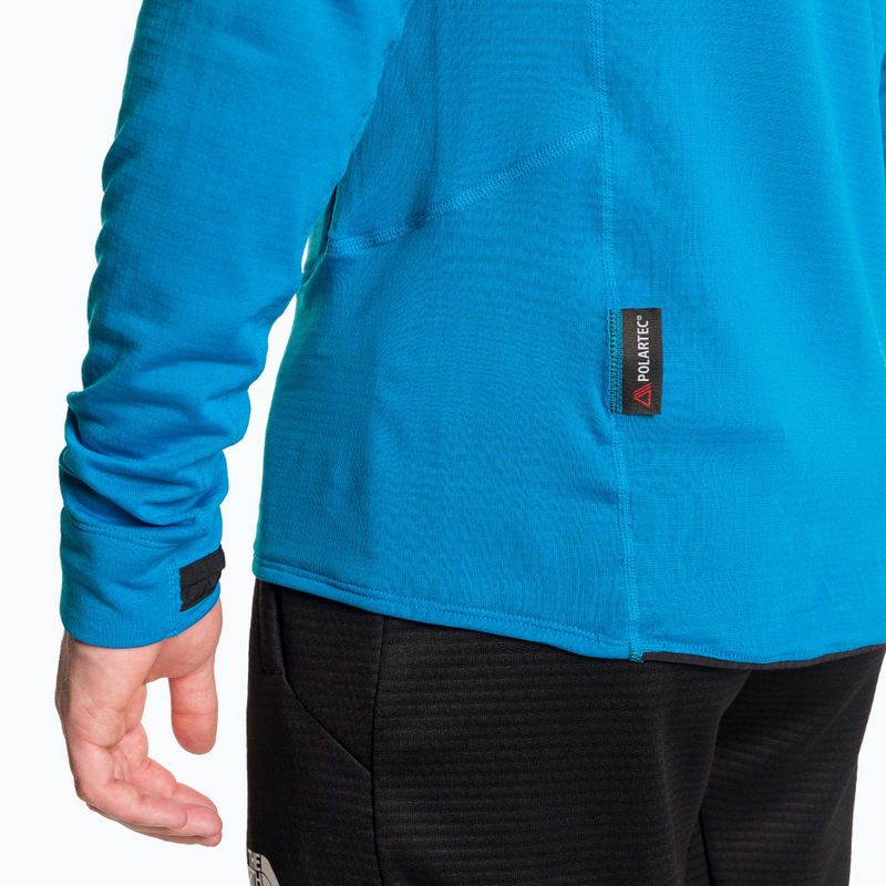 Bluză de trekking pentru bărbați The North Face Bolt Polartec Hoodie skyline blue/adriatic b 6