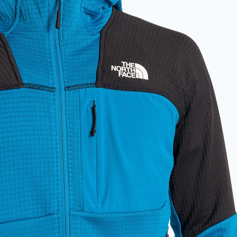 Bluză de trekking pentru bărbați The North Face Stormgap Powergrid arctic blue/black 3