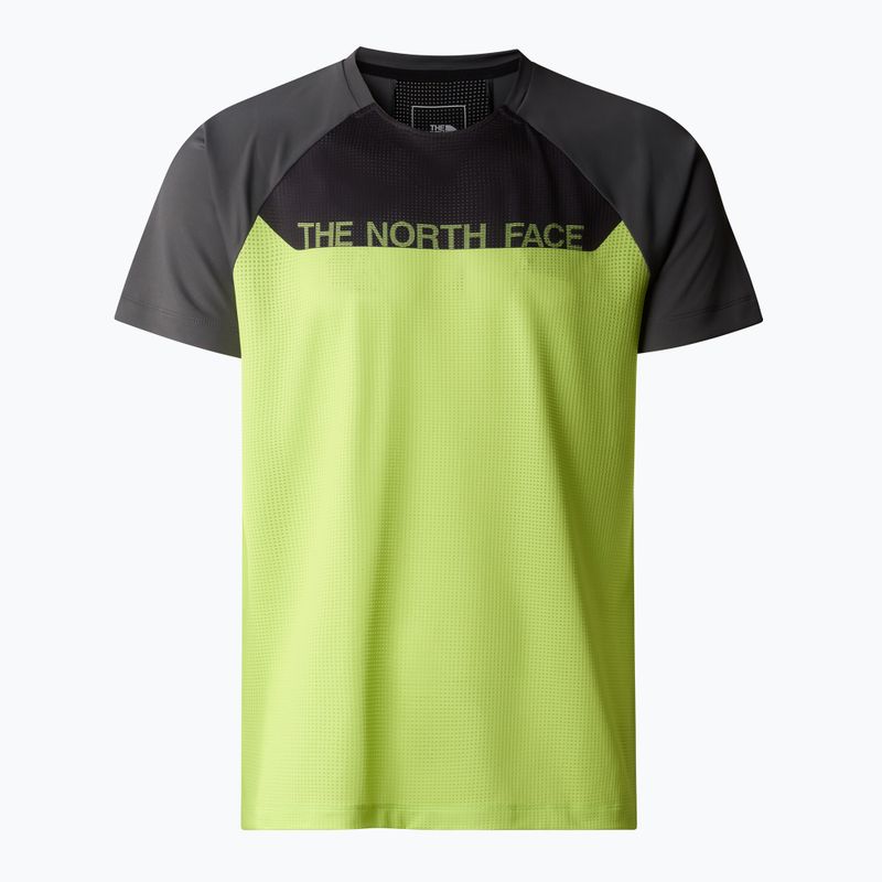 Tricou de trekking pentru bărbați The North Face Trailjammer fizz lime/anthracite grey