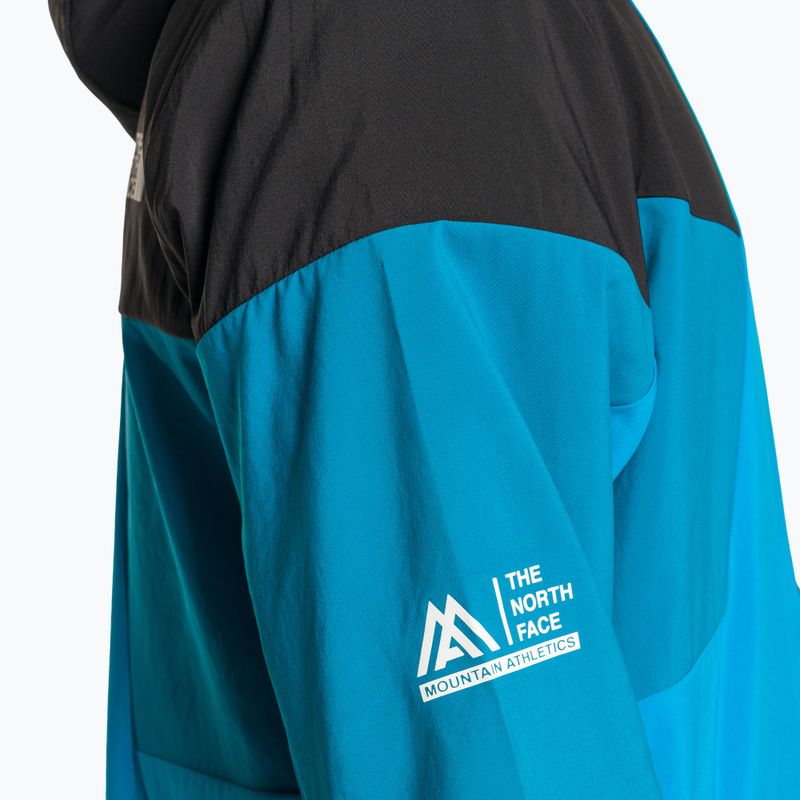 Geacă de vânt pentru bărbați The North Face Ma Wind Track albastru skyline/albastru adriatic 4