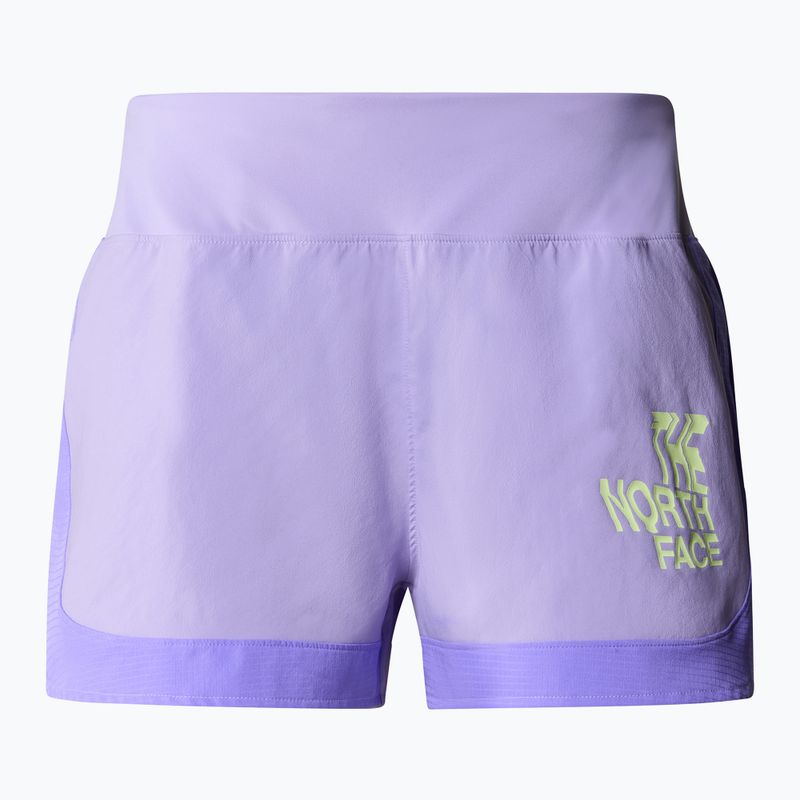 Pantaloni scurți de alergat pentru femei The North Face Sunriser Short 2.5In optic violet/high purple