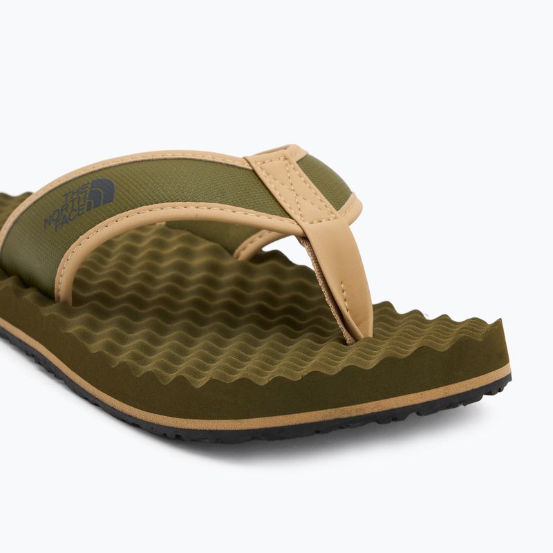 Papuci pentru bărbați The North Face Base Camp Flip-Flop II forest olive/forest olive 7