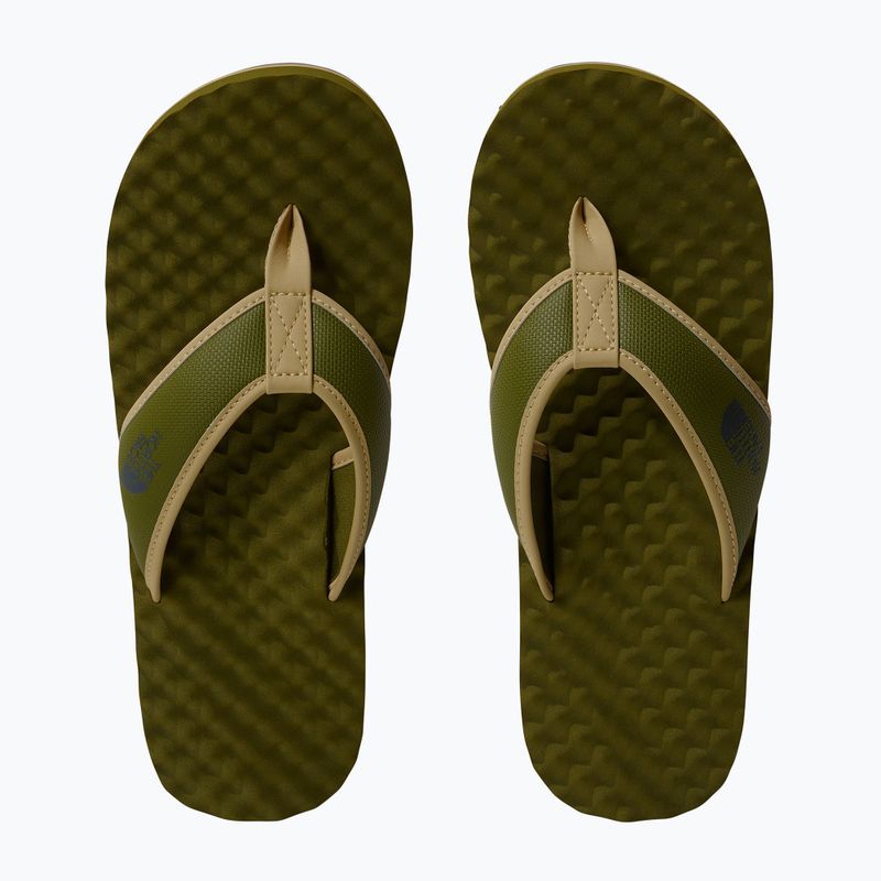 Bărbați The North Face Base Camp Flip-Flop II forest olive/forest olive flip flops 4