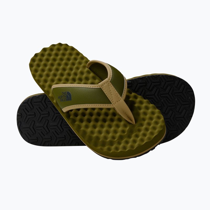 Bărbați The North Face Base Camp Flip-Flop II forest olive/forest olive flip flops 6