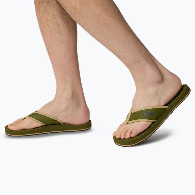 Bărbați The North Face Base Camp Flip-Flop II forest olive/forest olive flip flops 7