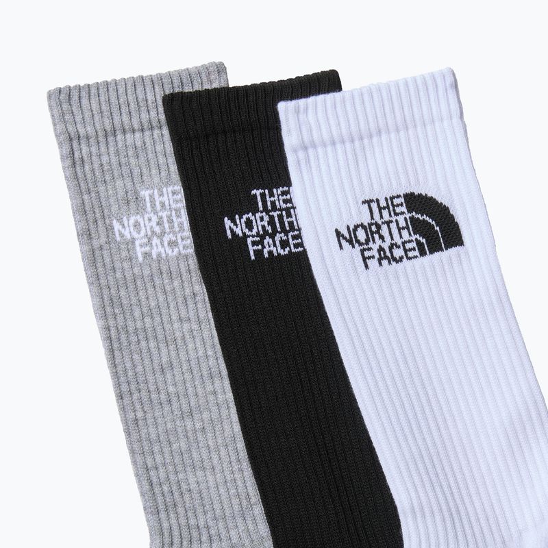 Șosete de trekking The North Face Multi Sport Cush Crew Sock 3pary black assorted 2