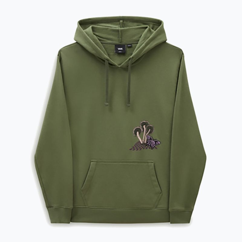 Bluză pentru femei Vans Dazed Strange Bff Hoodie olivine