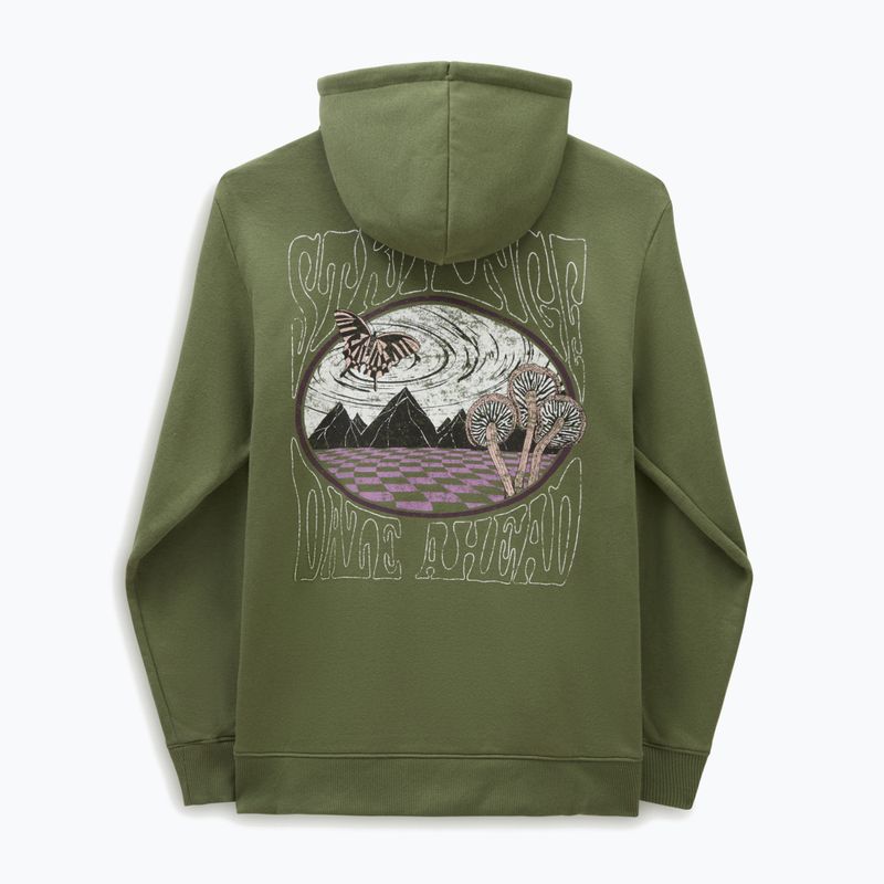 Bluză pentru femei Vans Dazed Strange Bff Hoodie olivine 2