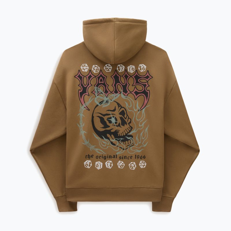 Bluză pentru femei Vans Skull Os Hoodie otter 2