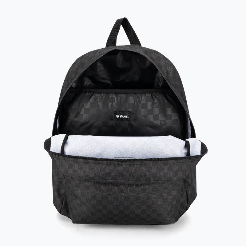 Rucsac Vans Old Skool Check Backpack 22 l black/charcoal 6