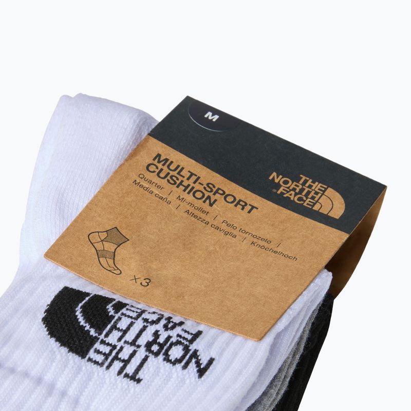 Șosete de trekking The North Face Multi Sport Cush Quarter Sock 3 pary black assorted 3