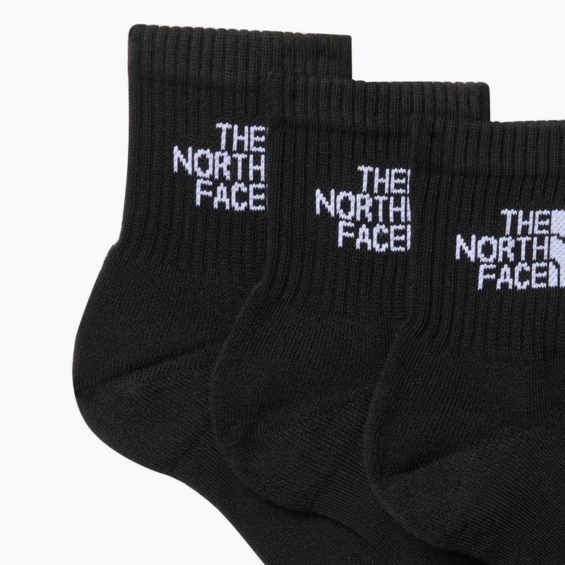 Șosete de trekking The North Face Multi Sport Cush Quarter Sock 3 pary black 2