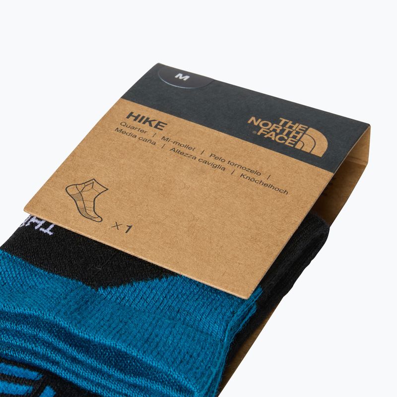 Șosete de trekking The North Face Hiking Quarter Sock black/adriatic blue 4