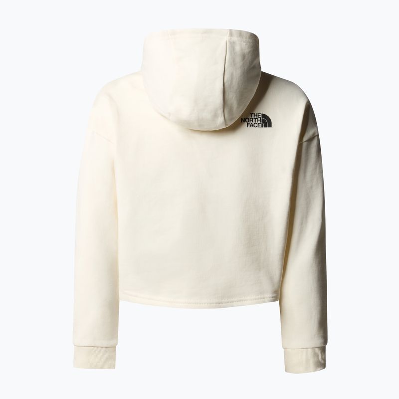 Bluză pentru copii The North Face Drew Peak Light Hoodie white dune 2