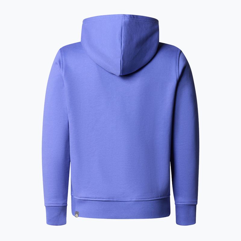 Bluză pentru copii The North Face Drew Peak Light Hoodie dopamine blue 2