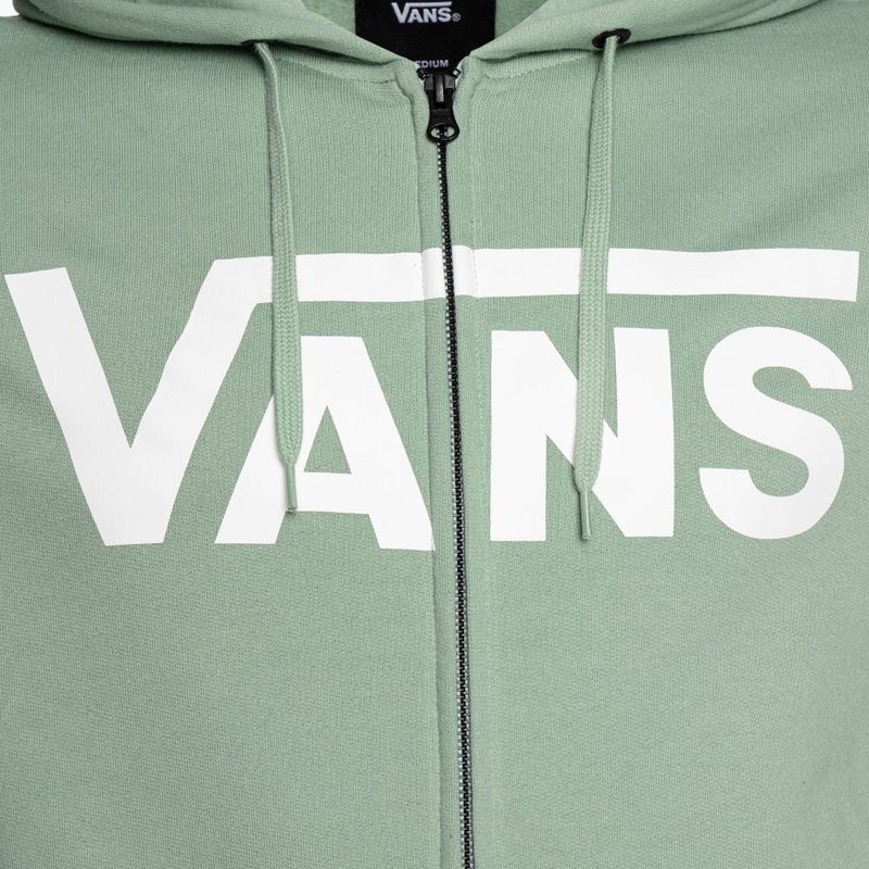 Bluză pentru bărați Vans Mn Vans Classic Zip Hoodie Ii iceberg green 3